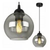 nowoczesna regulowana lampa wiszaca kulisty klosz loft