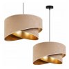 stylowa wiszaca lampa z regulowana wysokoscia do wnetrza w stylu glamour