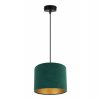 elegancka lampa wiszaca z welurowym abazurem premium mediolan