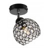 elegancka lampa sufitowa z krysztalkami