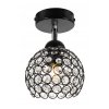 elegancka lampa sufitowa z krysztalkami