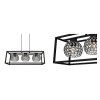 elegancka lampa wiszaca crystal cage do salonu lub kuchni
