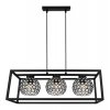 elegancka lampa wiszaca crystal cage do salonu lub kuchni