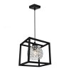 oryginalna lampa wiszaca crystal cage z krysztalkami glamour