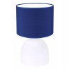 biurkowa nowoczesna lampka nocna stojaca z abazurem