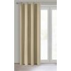ZATEMŇOVACÍ ZÁVĚS NA KROUŽCÍCH PARISA 135X250 CM BÉŽOVÁ