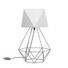 lampka nocna nowoczesna abazur diament loft