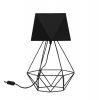 lampka nocna nowoczesna abazur diament loft