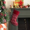VÁNOČNÍ DEKORACE TREE 18,8X50CM VZOROVANÁ
