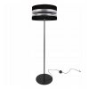 stojaca lampa elegancka nowoczesna z abazurem