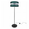 stojaca lampa elegancka nowoczesna z abazurem