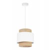 lampa wiszaca boho jutowy abazur