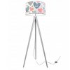 lampa stojaca mlodziezowa z abazurem trojnog