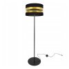 nowoczesna elegancka lampa stojaca z abazurem