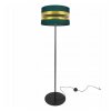 nowoczesna elegancka lampa stojaca z abazurem