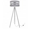 stojaca nowoczesna lampa trojnog z abazurem