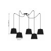 lampa wiszaca w stylu loft wiele odcieni