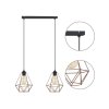 lampa wiszaca 2 plomienna loft edison miedz