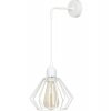 nowoczesny kinkiet wiszacy lampa scienna loft
