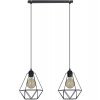 nowoczesna lampa wiszaca 4 plomienna loft retro