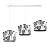 lampa wiszaca sufitowa abazury liscie regulowana