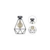 lampa sufitowa plafon loft retro