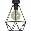 lampa sufitowa plafon loft retro