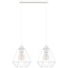 industrialna lampa wiszaca sufitowa diament loft