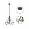 lampa wiszaca diament loft 1 plomienna