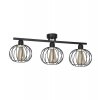 lampa sufitowa 3 plomienna loft dwa kolory