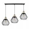 lampa sufitowa na listwie metalowa w stylu loft nuvola