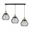 lampa sufitowa na listwie metalowa w stylu loft nuvola