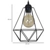 nowoczesna lampa loft wiszaca retro edison
