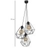 nowoczesna lampa loft wiszaca retro edison