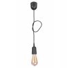 dekoracyjna lampa wiszaca loft w oplocie retro