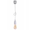 dekoracyjna lampa wiszaca loft w oplocie retro