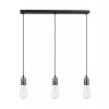 wiszaca lampa edison 3 plomienna miedz chrom