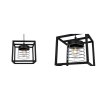 regulowana lampa wiszaca rasti cage zwis metalowy loft