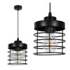 lampa wiszaca w stylu loft z metalu