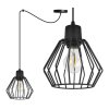 lampa wiszaca druciany klosz typu pajak industrialna nuvola led e27