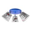 lampa sufitowa dzieciecy zyrandol z abazurami regulowany