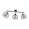lampa sufitowa z drutu loft