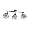 lampa sufitowa z drutu loft