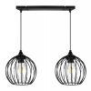 lampa wiszaca nowoczesna loft regulowana z metalu