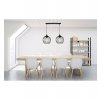lampa wiszaca nowoczesna loft regulowana z metalu