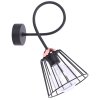 kinkiet loft lampa scienna miedz rozne klosze
