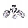 stylowa lampa sufitowa loft miedz