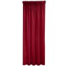 ZATEMŇOVACÍ ZÁVĚS NA PÁSCE PIERRE CARDIN SIBEL 140X270 CM BORDOVÁ