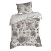 LOŽNÍ POVLEČENÍ Z BAVLNĚNÉHO SATÉNU SPRING 09 160X200 CM, 2 KS 70X80 CM KVĚTY
