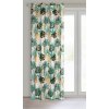 ZÁVĚS NA KROUŽCÍCH MALTA 140X250 CM VZOROVANÁ